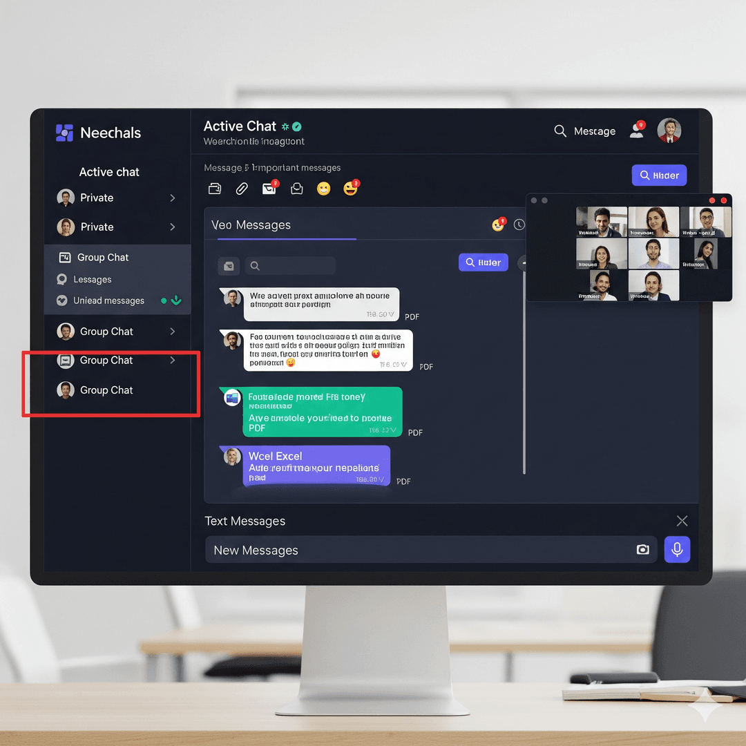Real-Time Chat & Video System